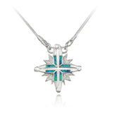 Pretty Cross Opal Pendant OP419