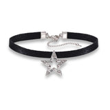 Gothic Choker Necklace for Women Leather Sexy Collar Choker Women Jewelry