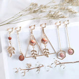 Korea Style Clip on Earrings Geometric Clip Earrings