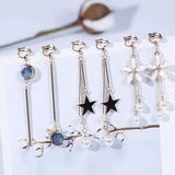 Korea Style Clip on Earrings Geometric Clip Earrings