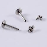 Surgical Steel Heart Tragus Cartilage Lip Stud Earrings