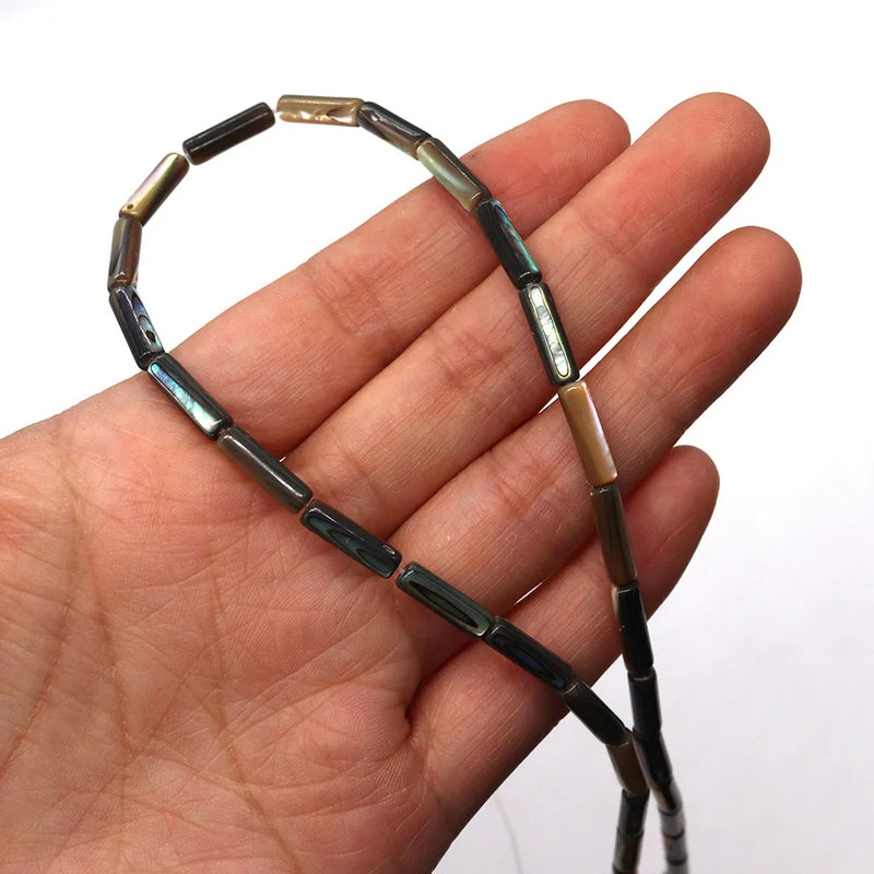 Abalone Shell Tube Beads 4x13mm for DIY Jewelry