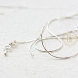 Sterling Silver Snake Chain Necklace - Open End Closure