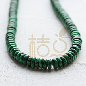 160-Piece Semi-Precious Stone Disc Beads, Various Colors 6x2mm
