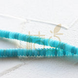 160-Piece Semi-Precious Stone Disc Beads, Various Colors 6x2mm