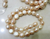 11-13mm Pink Baroque Pearl Bead 15inch