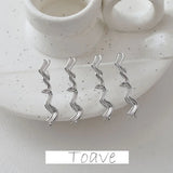 Color-Preserving Irregular Earrings DIY Hand-Made Accessories