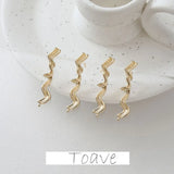 Color-Preserving Irregular Earrings DIY Hand-Made Accessories