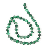 Green Synthesis Malachite Loose Beads 6x6x6 MM