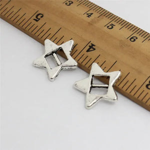 DIY Star Slider Bracelet Necklace Cord Beads Chain