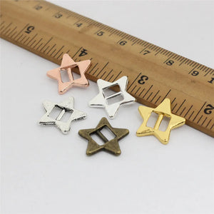 DIY Star Slider Bracelet Necklace Cord Beads Chain