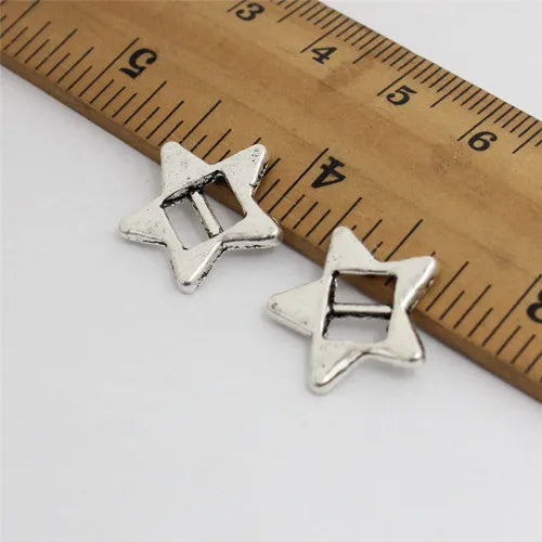 DIY Star Slider Bracelet Necklace Cord Beads Chain