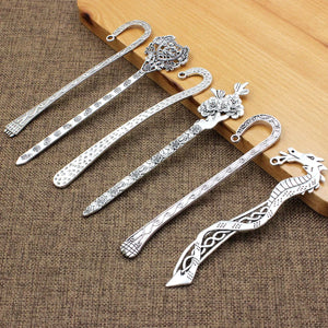 Antique Silver Bookmarks DIY Jewelry Making 135mm