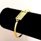 Vintage Metal Blank Setting Bezel Bracelet Base for DIY Bangle