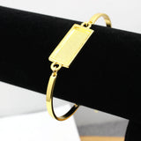 Vintage Metal Blank Setting Bezel Bracelet Base for DIY Bangle