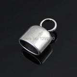 Oval Cord Crimp End Caps 6x10mm 20pcs