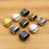 7x12mm Cord Zinc Slider Tube Bracelet Necklace Beads Watch Chain DIY Accessory