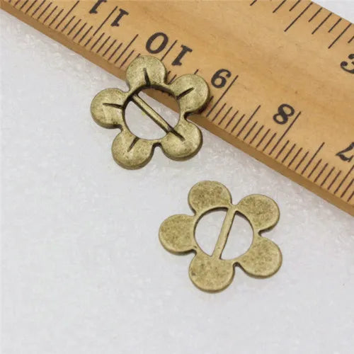 Flat Slider for Bracelet Necklace Cord Beads Watch Chain DIY Accessory