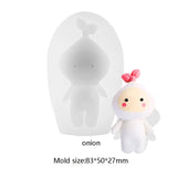 Onion Shape Silicone Baking Molds for Mousse Cake
