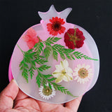 Onion Silicone Cake Holder Tray Mold Fruit Cup Mat Mold DIY Coaster Casting