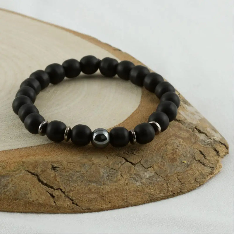 Onix Natural Stone Bracelet Handmade Jewelry