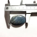 Blue Flash Labradorite Bead Pendant, Healing Gem Stone, 40mm