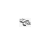 925 Silver Snitch Buckle Clasp Bracelet Bangle Jewelry Making