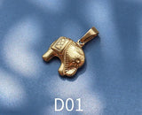 Pendant Stainless Steel Animal Geometric Necklace Gothic Access.