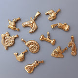 Pendant Stainless Steel Animal Geometric Necklace Gothic Access.