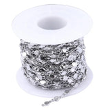 2m Stainless Steel Ball Beaded Necklace Chains