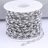 2m Stainless Steel Ball Beaded Necklace Chains