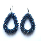 Crystal Dangle Earrings Women Boho Jewelry Water Drop Hanging Earings