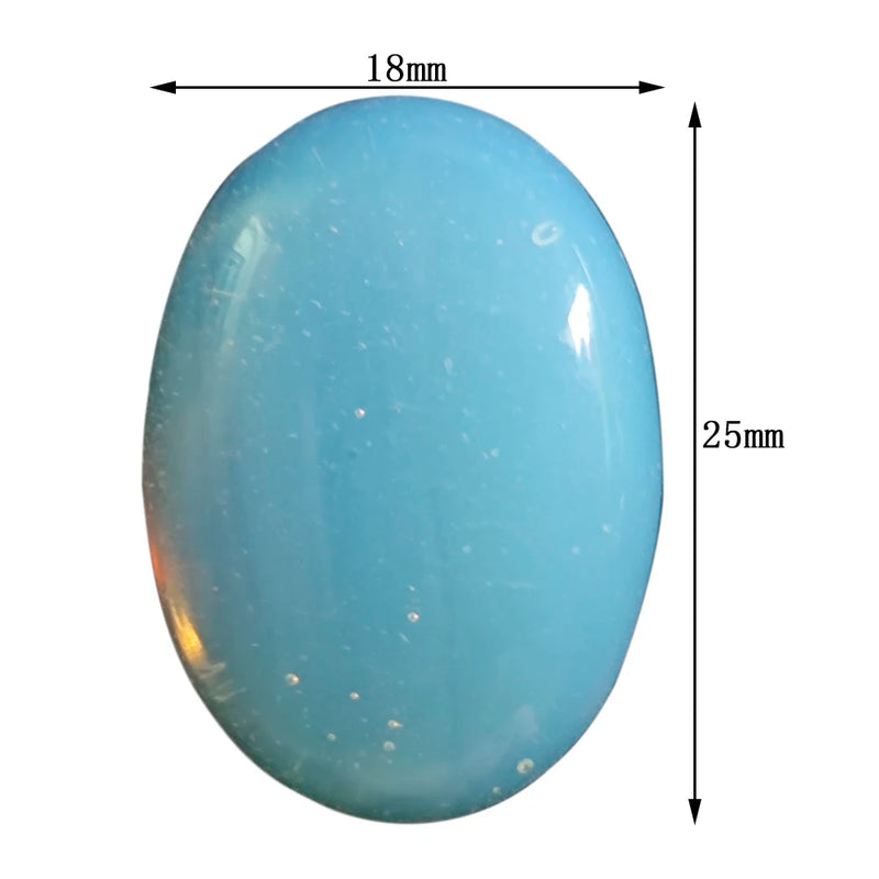 Opal 18*25mm Oval Minerale Gemstone Reiki Home Decoration Natural Stone