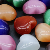 Opal Heart Ornaments 30mm Reiki Healing Decoration