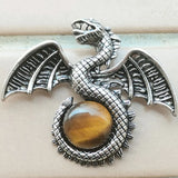 Opal Malachite Tiger Eye Crystal Aventurine Carnelian Pendant Bead