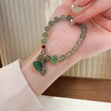 Opal Zircon Moon Crystal Bracelet Gift Women