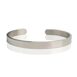 Customize Stainless Steel Bangle Cuff Bracelet