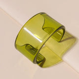 Geometric Acrylic Resin Bracelet Women Jewelry