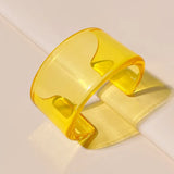 Geometric Acrylic Resin Bracelet Women Jewelry