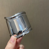 Metal Wind Bangles for Women Exaggerated Jewelry Arm Cuff