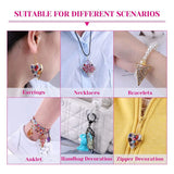 120Pcs Resin Craft Bezels Jewelry Molds for Casting