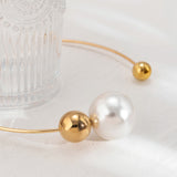 Elegant CCB/Pearl Choker Necklace for Women