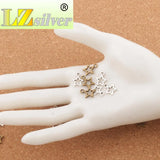 Star Spacer Charm Beads 120pcs Bronze Pendants Jewelry DIY