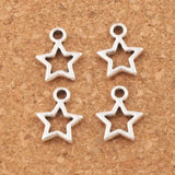Star Spacer Charm Beads 120pcs Bronze Pendants Jewelry DIY