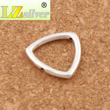 Triangle Bead Frame Charm 14.9x14.9mm 45pcs