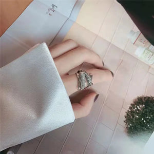 Exaggerated Diamond Ring for Women