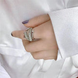 Exaggerated Diamond Ring for Women
