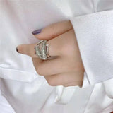 Exaggerated Diamond Ring for Women