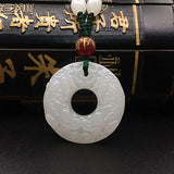 Natural Afghan Jade Pendant with Chain