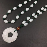Natural Afghan Jade Pendant with Chain